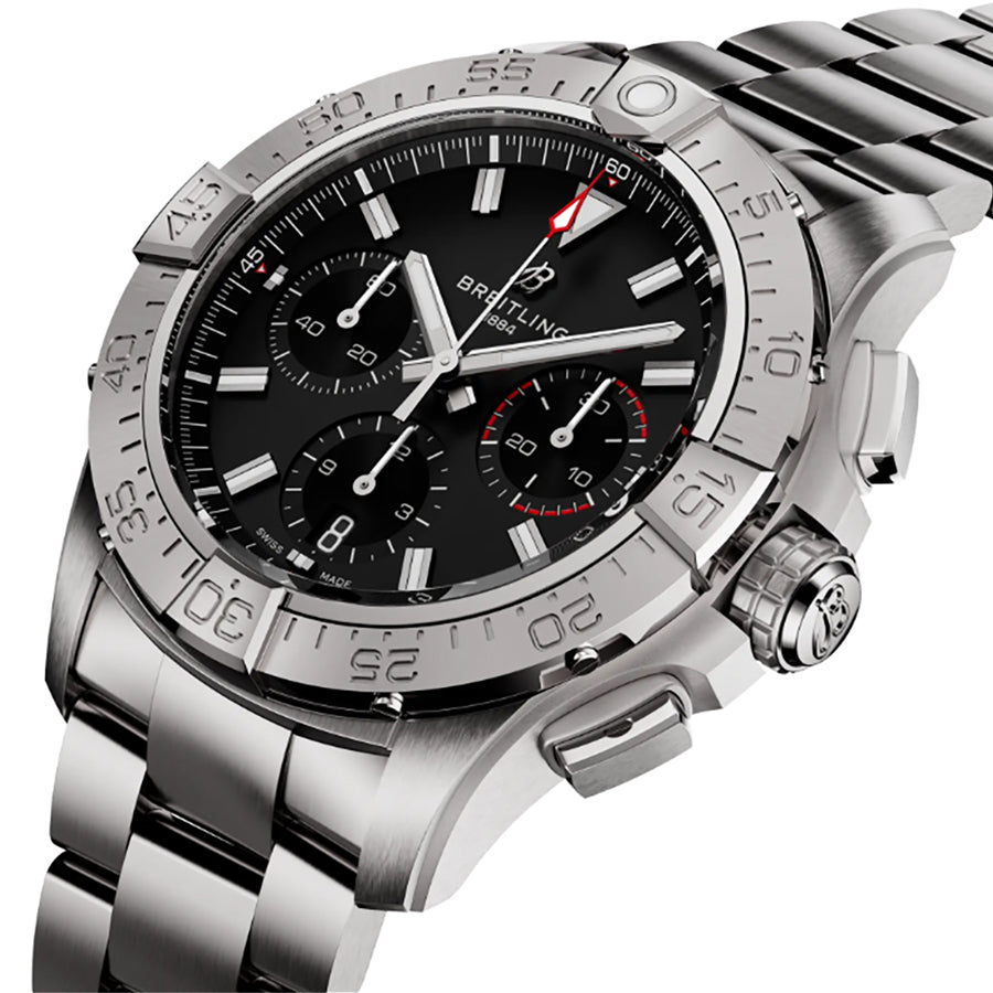 Breitling Avenger B01 Chronograph 42 Steel Men's Watch AB0146101B1A1