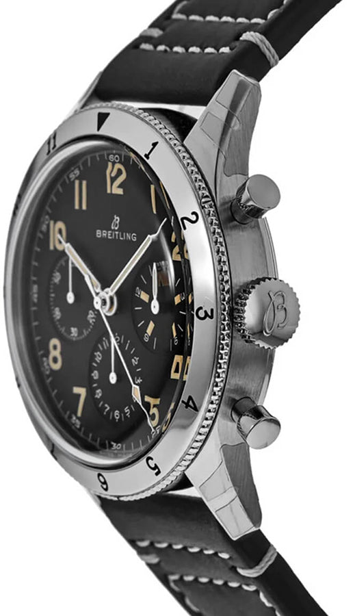 Breitling AVI Ref. 765 1953 Re-Edition Black Dial Men's Watch AB0920131B1X2