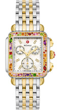 Michele Deco Soirée White Mother of Pearl Women's Watch MWW06A000801