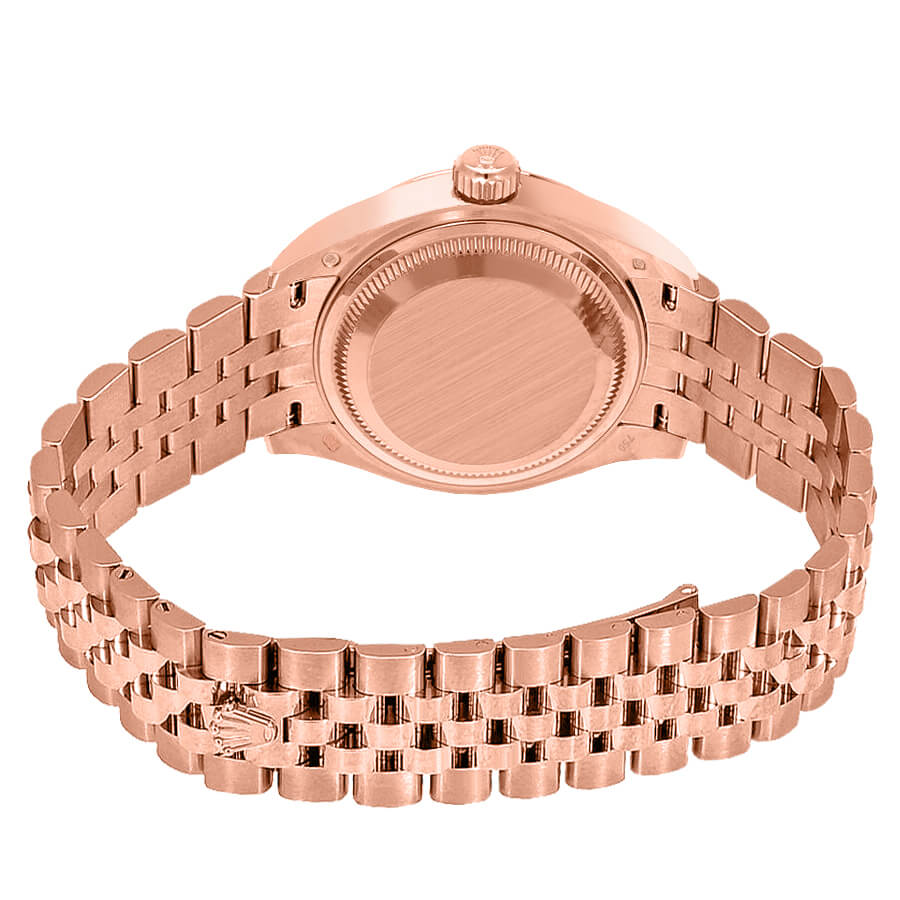 Rolex Lady-Datejust 28 Roman Numeral Jubilee Bracelet Watch 279165-0010