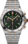Breitling Chronomat B01 42 Steel & Rose Gold Men's Watch UB0134131L1U1
