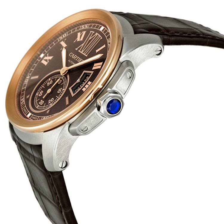 Cartier Calibre de Cartier Brown 42mm Men's Watch W7100051