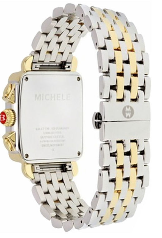 Michele Deco Two Tone Diamond Women's Watch MWW06A000785