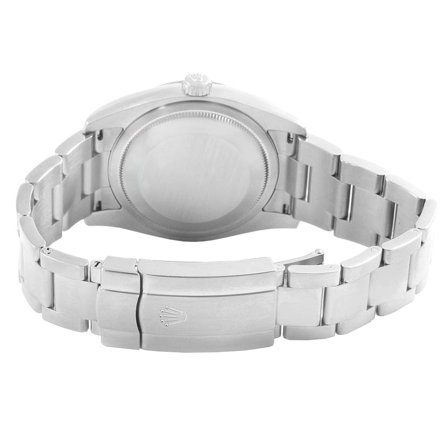 Rolex Datejust 36 Silver Dial Fluted Bezel Watch 116234-0155