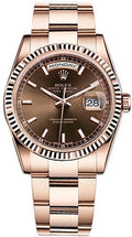 Rolex Day-Date 36 Solid 18K Rose Gold Watch 118235-0129