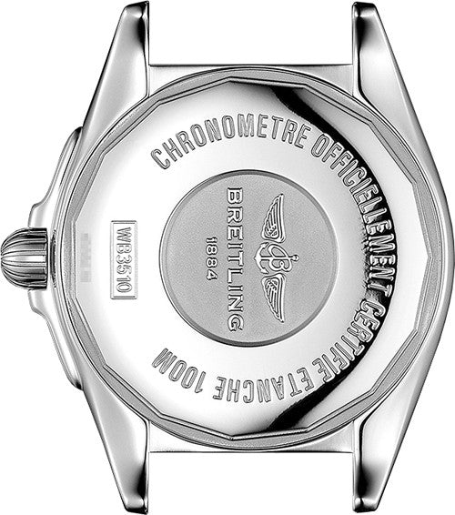 Breitling Galactic Unitime World Map White Dial Men's Watch WB3510U0/A777-121S