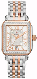 Michele Deco Madison Two-Tone Diamond Women's Watch MWW06T000220