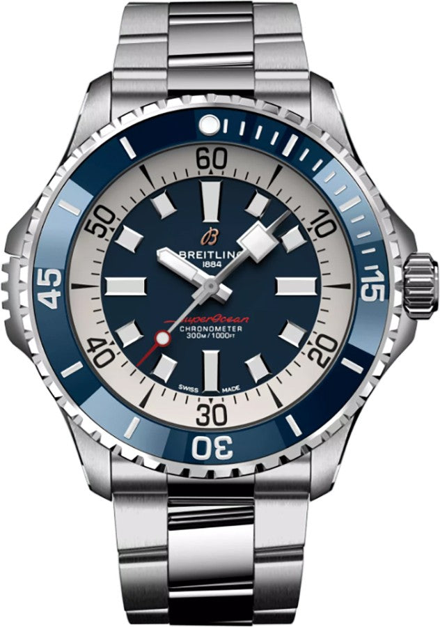 Breitling Superocean Automatic 46 Ceramic Bezel Men's Watch A17378E71C1A1