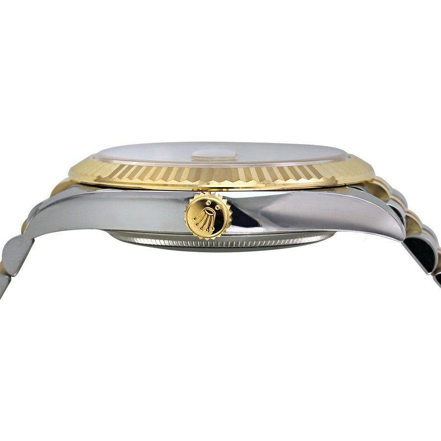 Rolex Datejust 36 Champagne Diamond Dial Watch 116233-0150