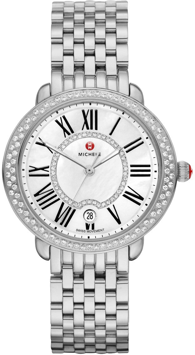 Michele Serein 16 Stainless Steel Women's Watch MWW21B000030