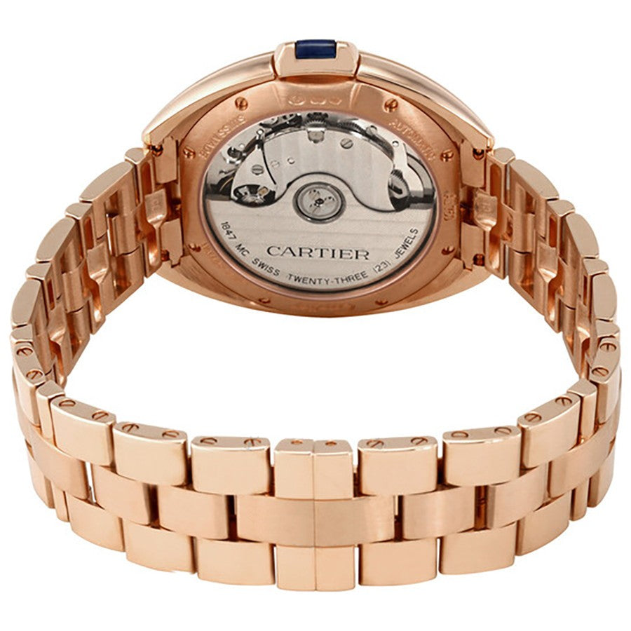 Cartier Cle De Cartier 18k Rose Gold Diamonds Women's Watch WJCL0006