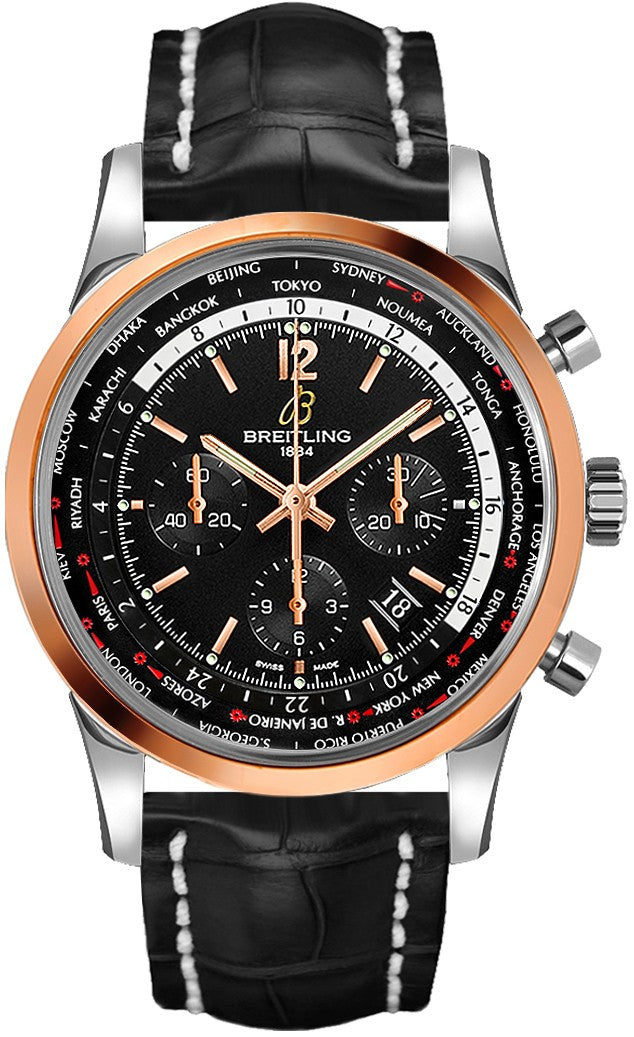 Breitling Transocean Unitime Pilot Men's Watch UB0510U4/BC26-761P