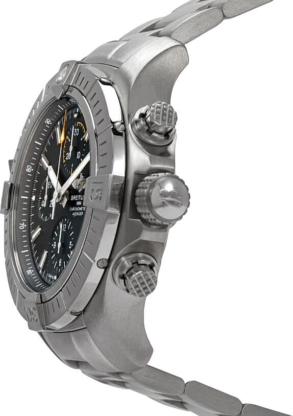 Breitling Avenger Chronograph 45 Black Dial Men's Watch A13317101B1A1