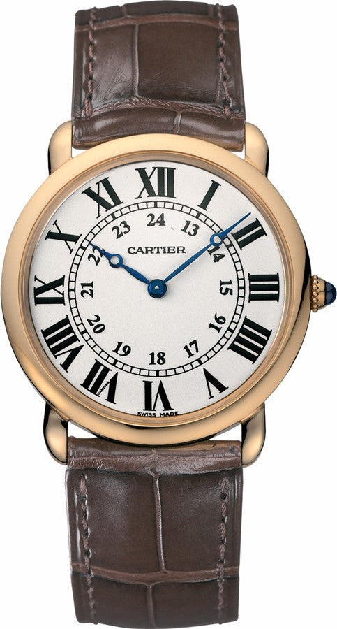 Cartier Ronde Louis Solid 18k Gold 36mm Watch W6800251