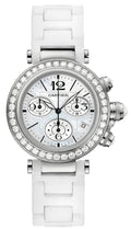 Cartier Pasha Seatimer White Gold Women's Watch WJ130003